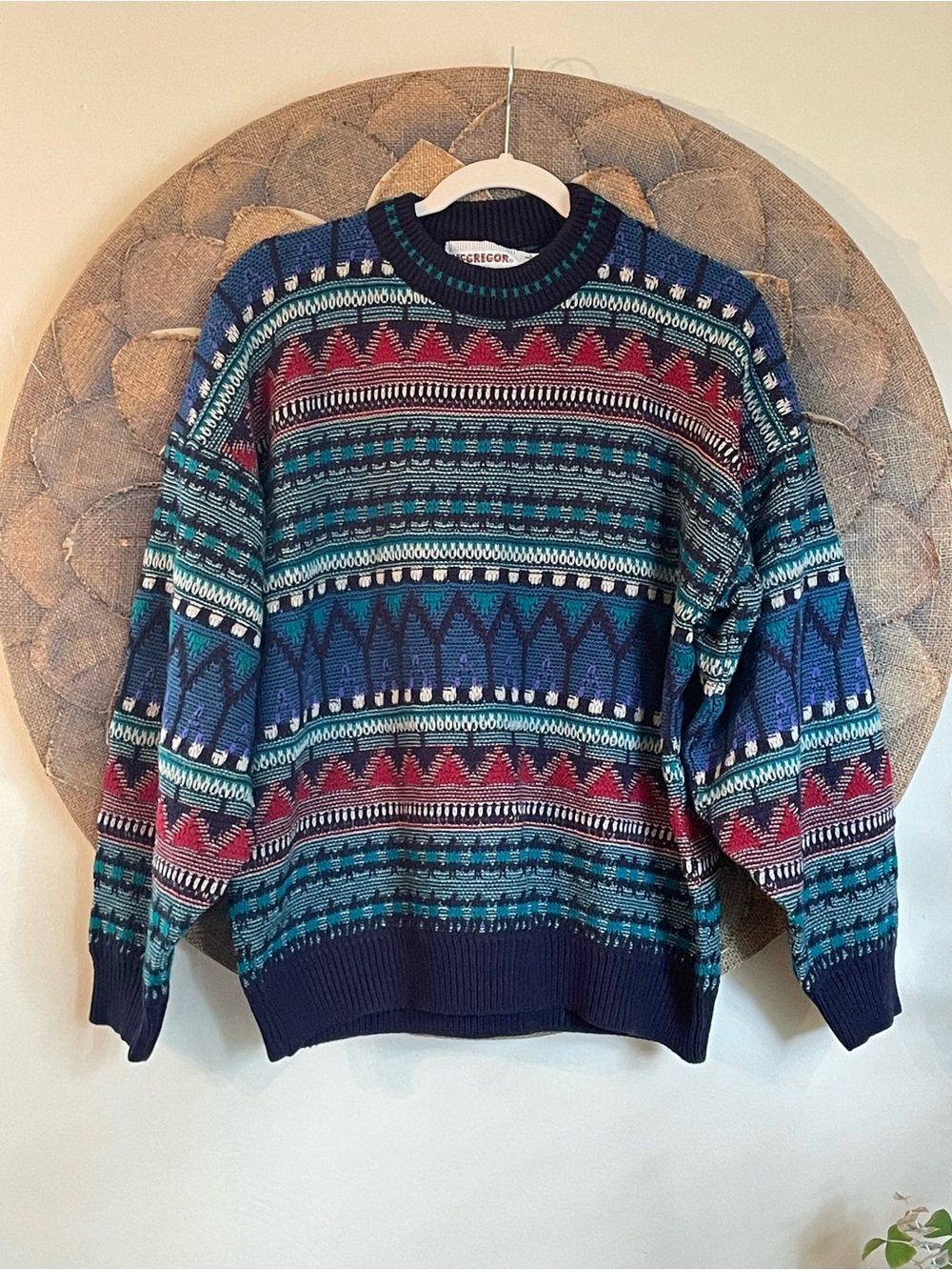 McGregor Vintage Crewneck Coogi Style Sweater